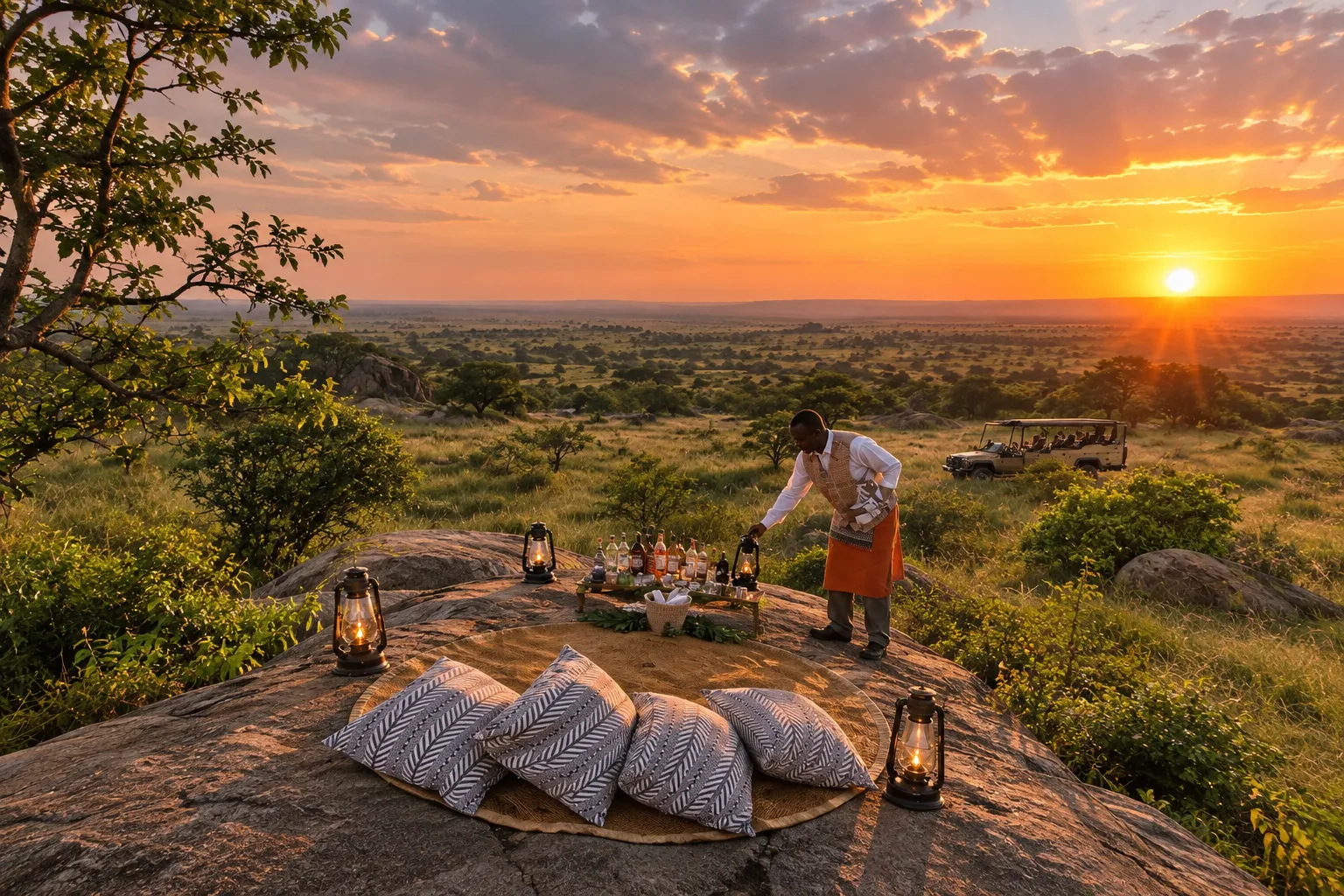 Four Seasons - Mwamba Sunset Picnic