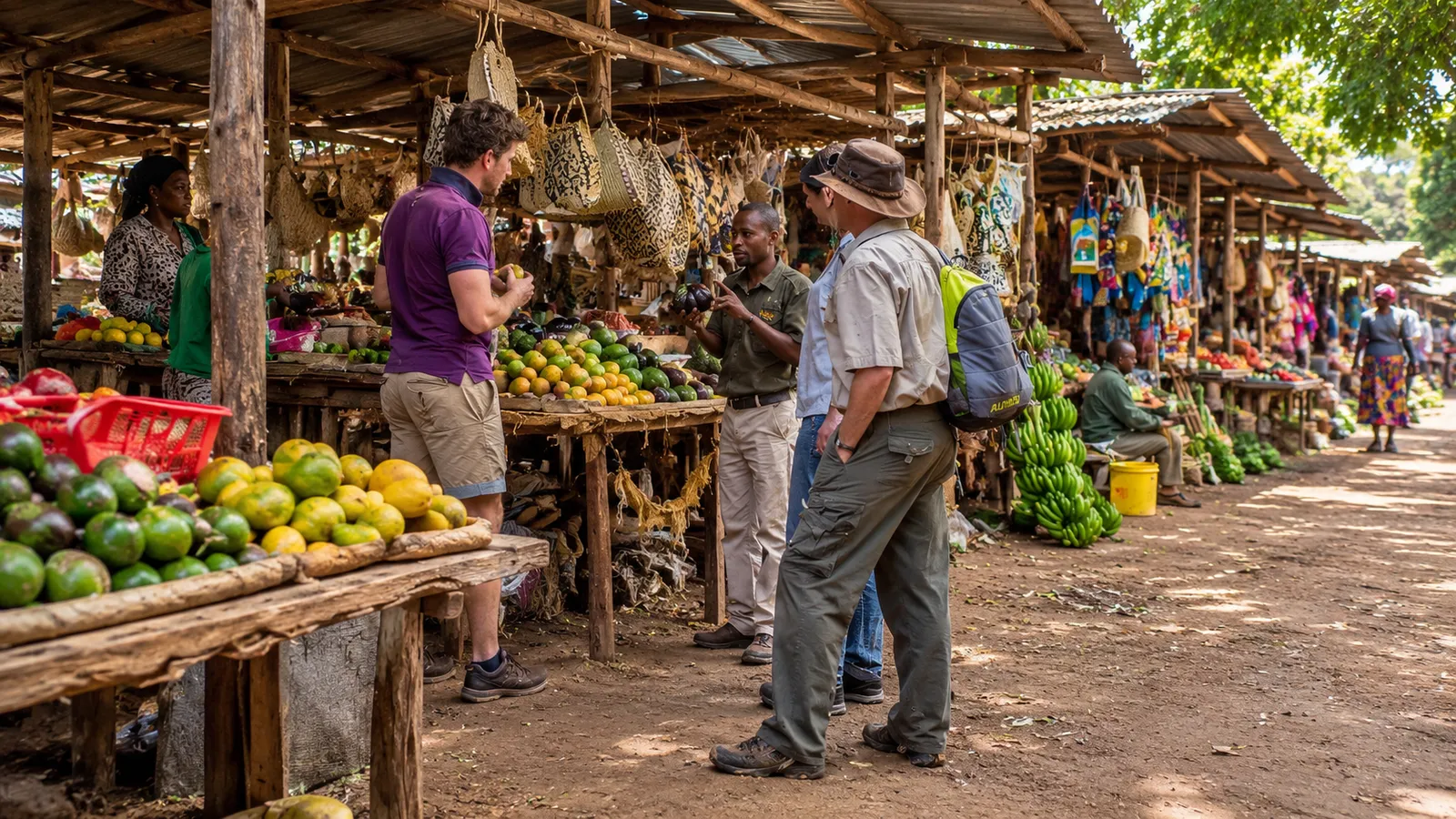 Mto wa Mbu Market Tour