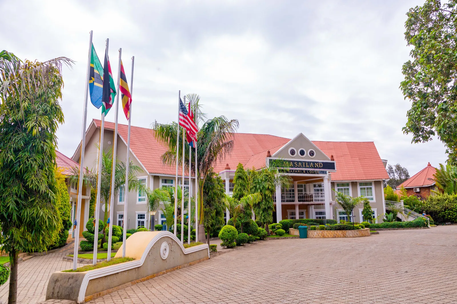 Masailand Safari & Lodge, Hotel front view 2