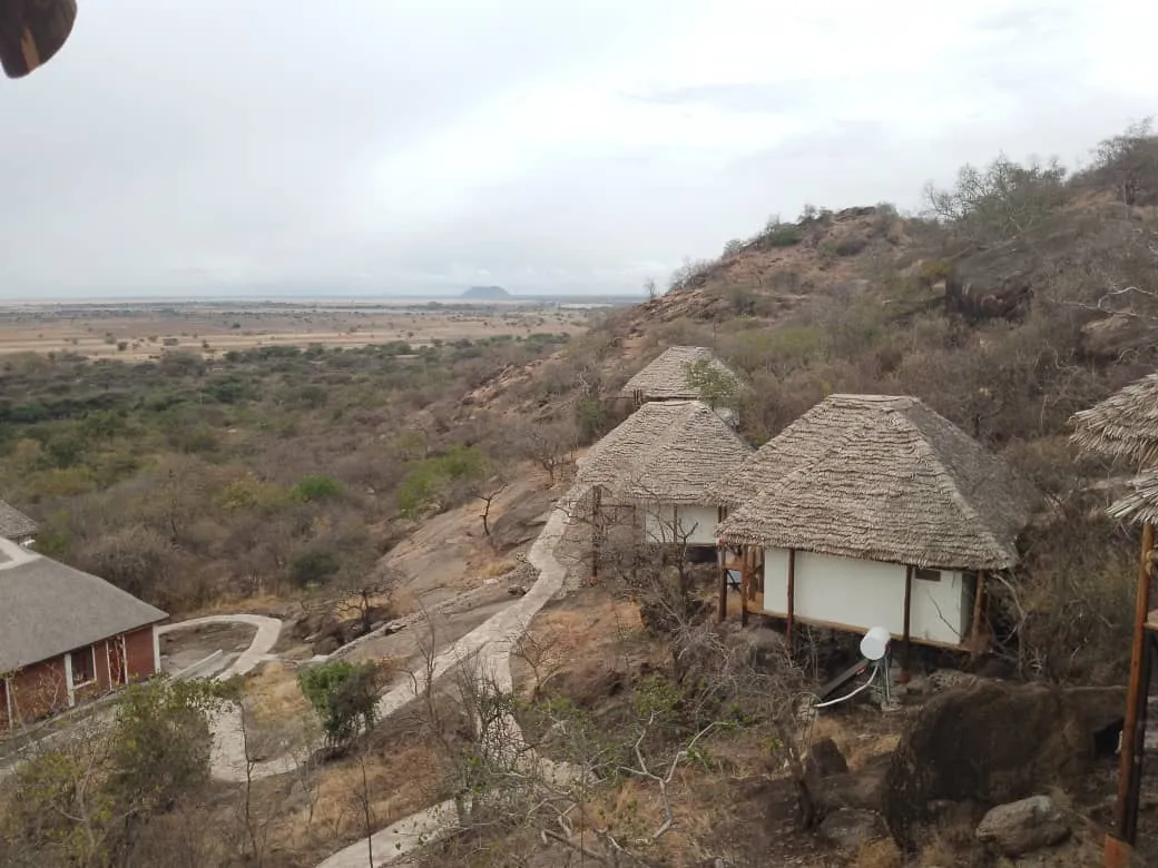 Winters Tented Lodge, aerial view