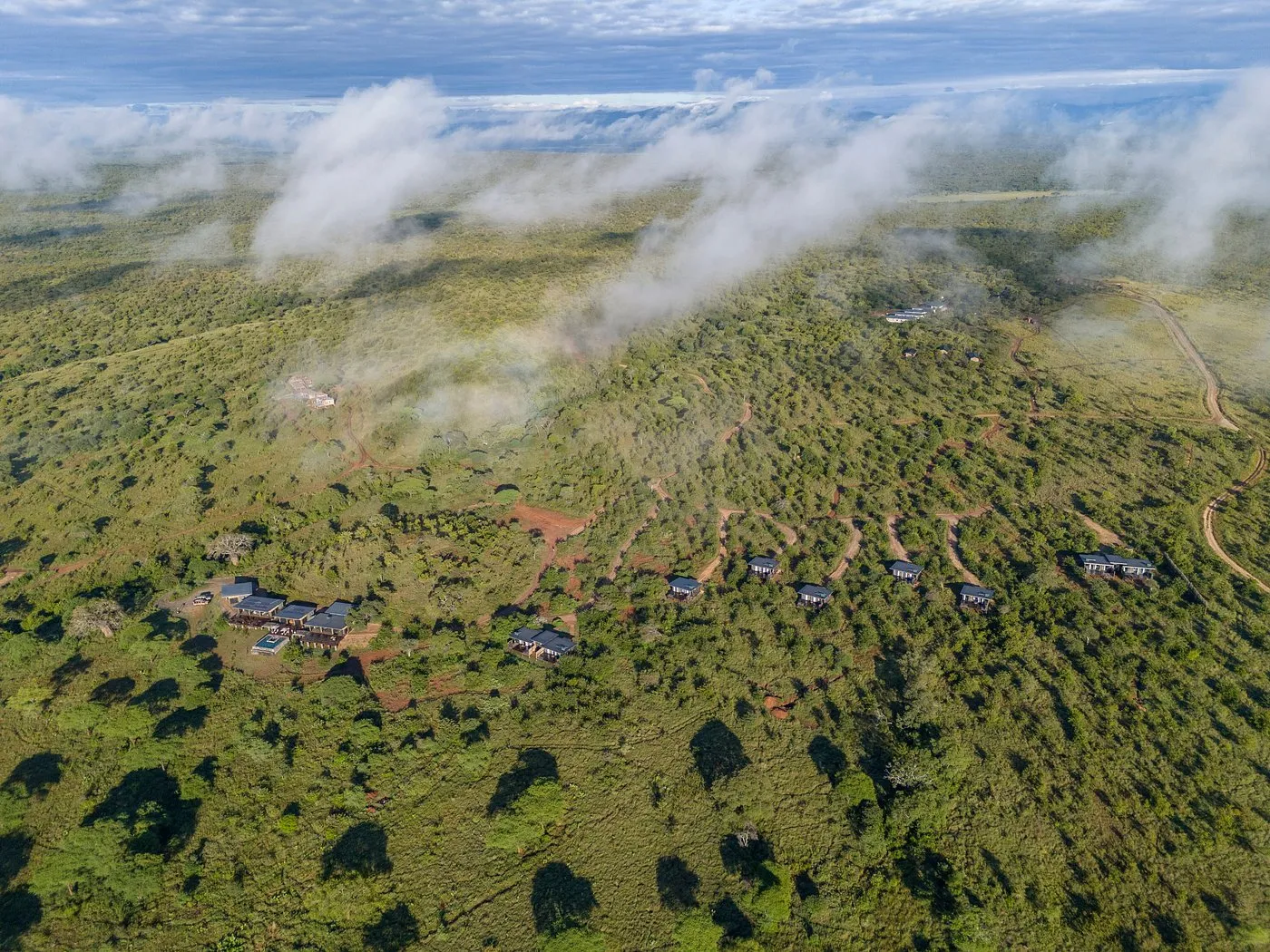 Elephant Springs by Karibu Camps, Aerial View