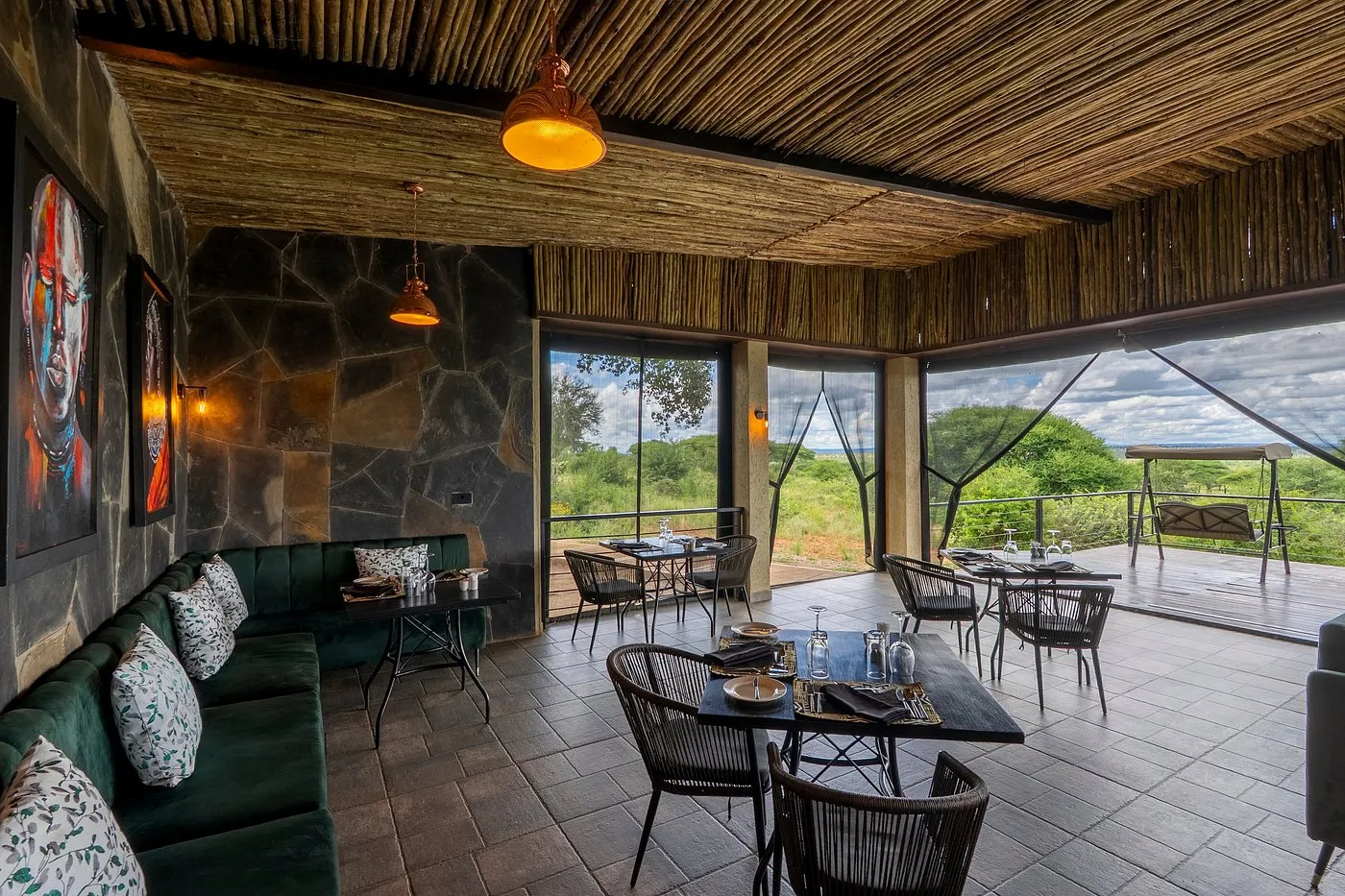 Elephant Springs by Karibu Camps, lounge area
