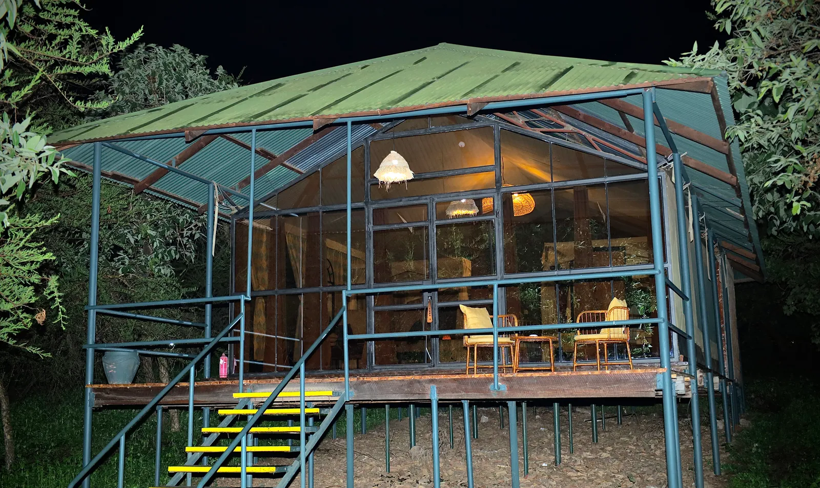 Tanzania wild camps, guest tent at Ngorongoro Wild Camp
