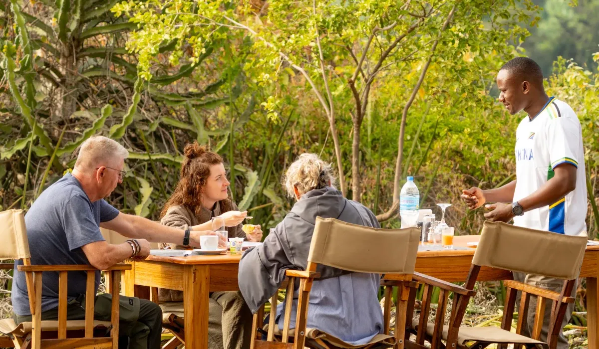 Great View Lodge, outdoor dining