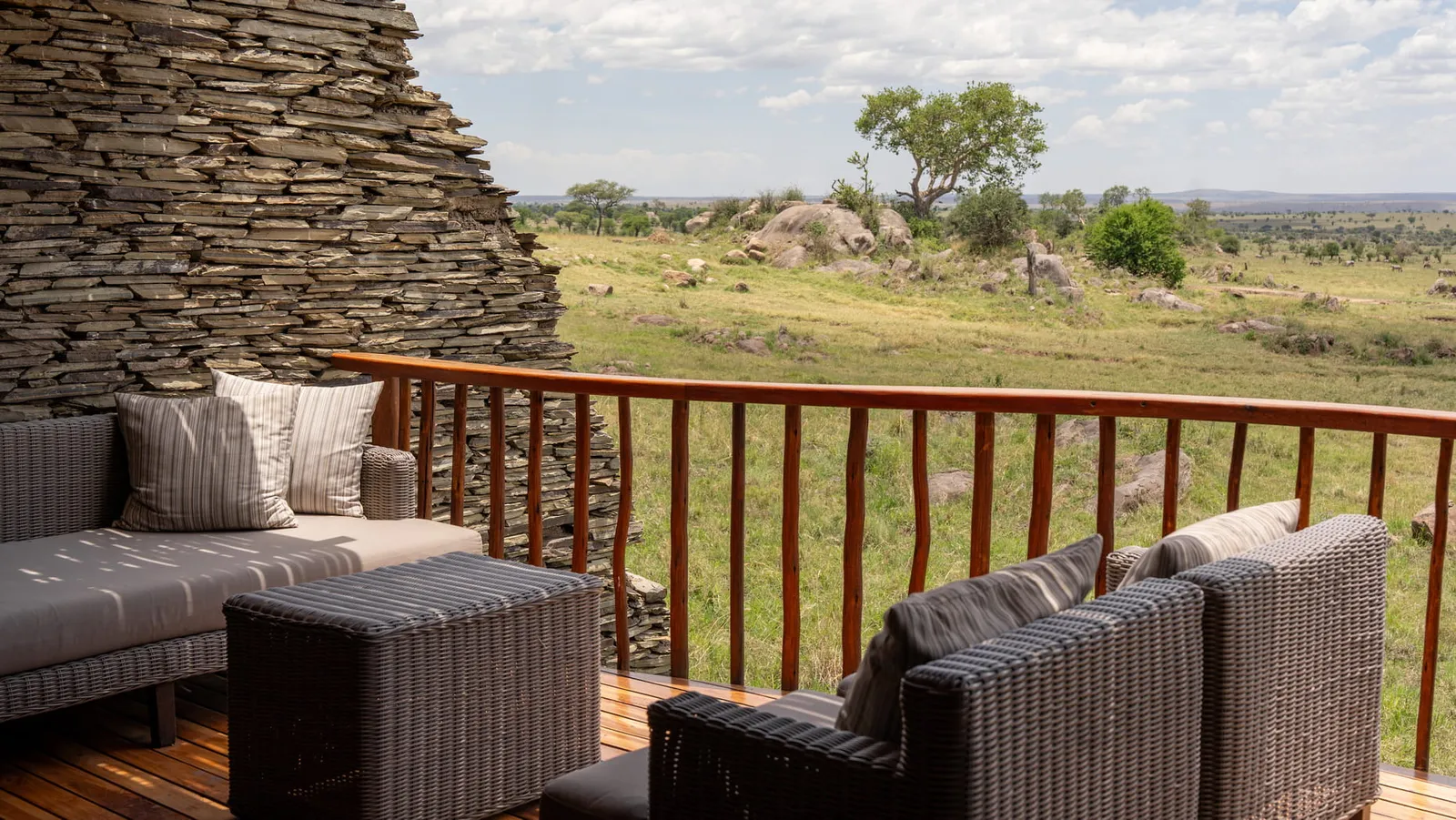 Four Seasons Serengeti Safari Lodge, a view of the safari