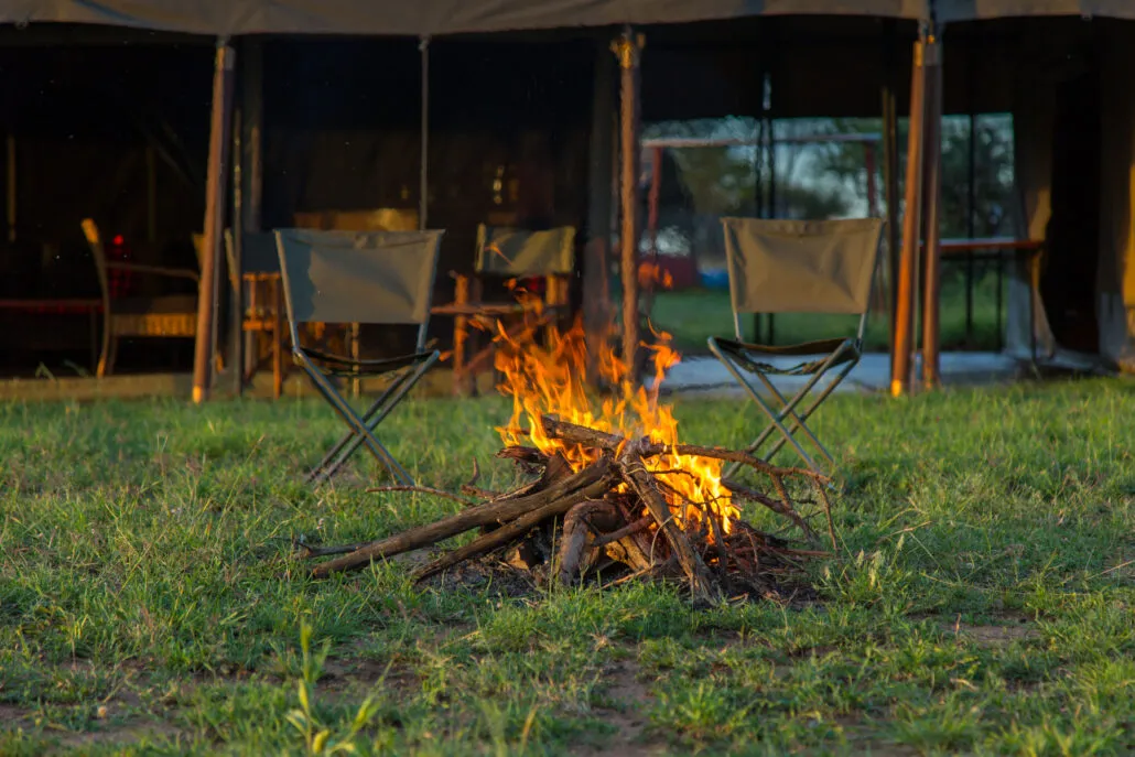THORN TREE CAMP, fires